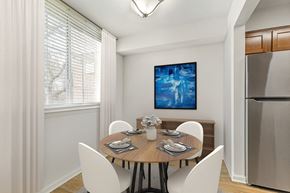 Rosedale apartment for rent - Staged Dinning at The Apartments at Canterbury, Maryland