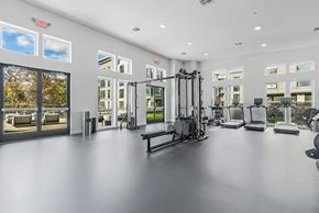East Hanover apartment for rent - the gym at the flats at big tex apartments