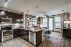 San Antonio apartment for rent - Efficient Appliances In Kitchen at Fifty02 Westover Hills, San Antonio, TX