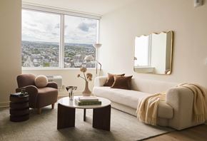 Jersey City apartment for rent - The Journal Living Room