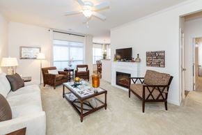 Chester apartment for rent - Living Room at Garden Springs, Chester