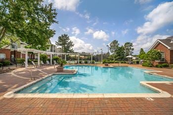 Resort-style pool with sundeck