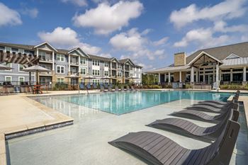 Large swimming pool