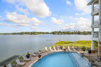 Large pool view