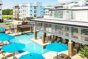 Hampton apartment for rent - Lumen Pool at Lumen Apartments, Hampton, VA