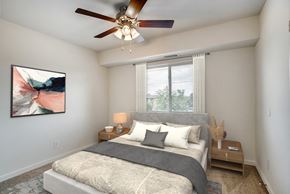Leesburg apartment for rent - A Bedroom with Window at The Manor/The Manor East Apartments, Leesburg, Virginia