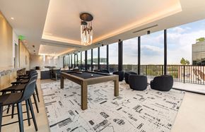 Miami apartment for rent - Pool Table In Game Room at WYND 27 & WYND 28, Miami, FL, Florida