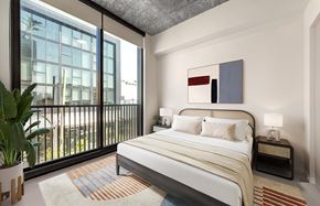 Miami apartment for rent - Comfortable Bedroom With Large Window at WYND 27 & WYND 28, Miami, FL, Florida