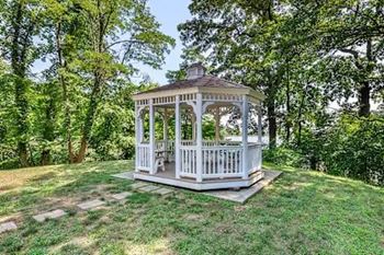 White gazebo