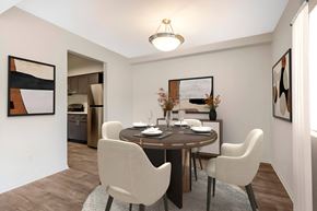Pikesville apartment for rent - the enclave at homecoming terra vista dining room at Copper and Quarry Village, Maryland, 21209