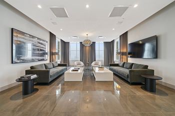 Rooftop observation lounge with outdoor terrace