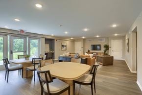 Shippensburg apartment for rent - A dining room with a table and chairs.
