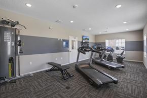 Columbus apartment for rent - the gym in our apartments is equipped with cardio equipment and weights