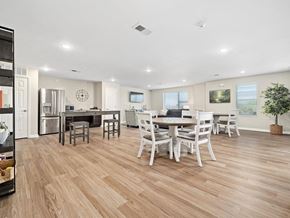 Rocky Mount apartment for rent - a kitchen and dining room with a table and chairs