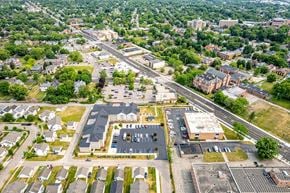 Dayton apartment for rent - a view of a city from above