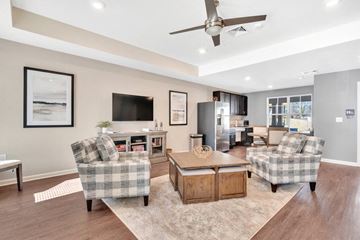 Charlotte apartment for rent - a living room with a couch and a table