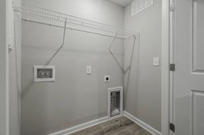 Columbia apartment for rent - a walk in closet in a home with white walls and a door