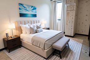 Dayton apartment for rent - Bedroom with Bed at The 503 Apartments, Dayton, Ohio
