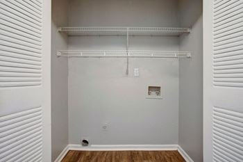 Washer & dryer connections