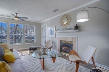 Cozy fireplaces