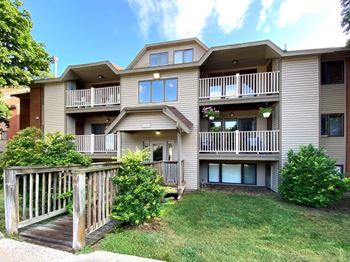 Renovated building exteriors at timber ridge apartments in wyoming, mi