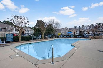 Resort-style swimming pool