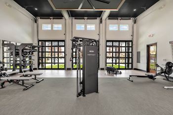 Ultra modern fitness studio