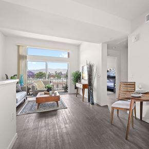 Van Nuys apartment for rent - a living room in Summit on Woodman apartments