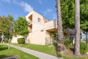 Inglewood apartment for rent - an apartment building with the address 385 on the side of the building