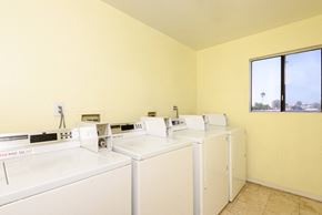 Inglewood apartment for rent - a washer and dryer are available in the laundry room