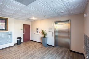 Van Nuys apartment for rent - a hallway corner in apartments for rent in Van Nuys