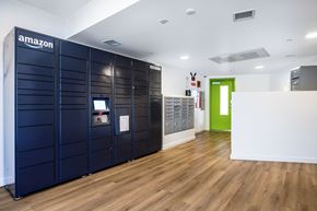 Los Angeles apartment for rent - Amazon locker front entry
