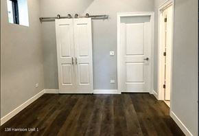 Oak Park apartment for rent - an empty room with two white doors