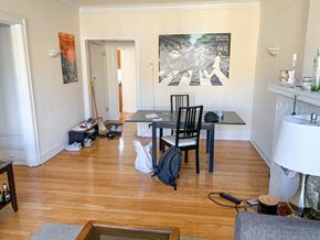 Evanston apartment for rent - A room with a table and chairs in it.