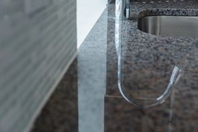 Chicago apartment for rent - A close up of a sink with a faucet.