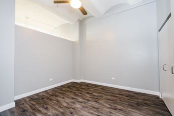 Spacious bedroom