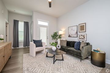 Baton Rouge apartment for rent - a living room with a couch and a table