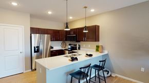 Fargo apartment for rent - Island Kitchen at The Haven on Veterans, Fargo