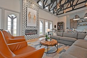 Temple apartment for rent - Clubhouse Fireplace