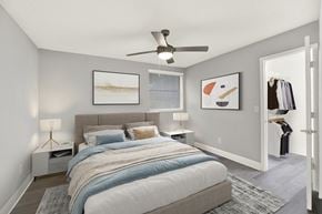 Orlando apartment for rent - Bedroom With Ceiling Fan at Village Park, Orlando, FL