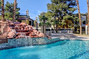 Las Vegas apartment for rent - Swimming Pool at Desert Vistas Apartments, Las Vegas, Nevada, 89142