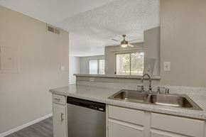 Las Vegas apartment for rent - Empty Kitchen at Citrus Apartments, Las Vegas,89101