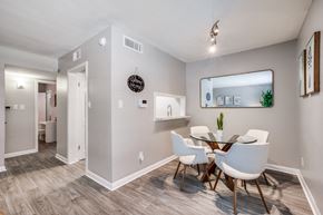 Houston apartment for rent - Elegant Dining Room at Bellaire Oaks Apartments, Houston, Texas