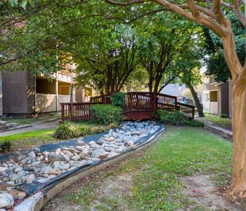 Courtyard garden
