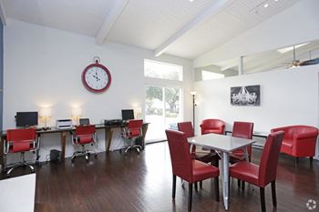 Clubhouse business center