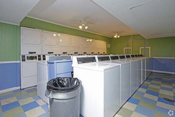 Commercial laundry facility available
