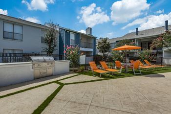 Grill and patio
