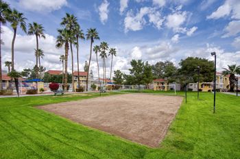 Volleyball court