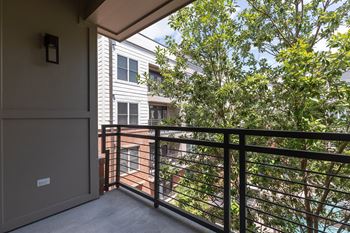 Oversized balconies and patios