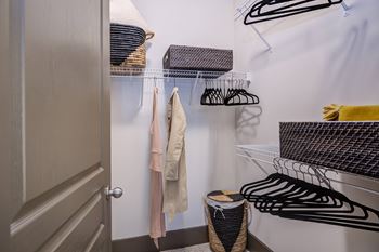 Large walk-in closets*